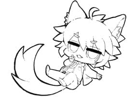 線画04